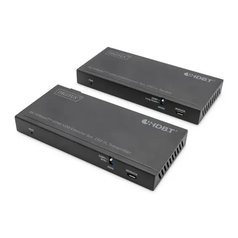Digitus 4K HDBaseT™ HDMI KVM Extender Set, 150 m – Bild 2