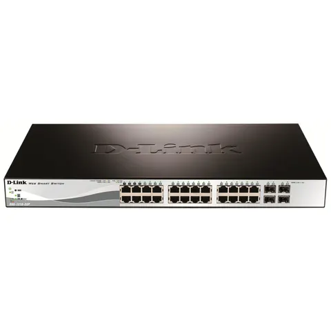 D-LINK DGS-1210-28P/E – Schwarz – Bild 3
