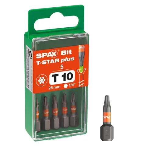 SPAX Bits T10 T-STAR Plus, 5St. – Bild 2