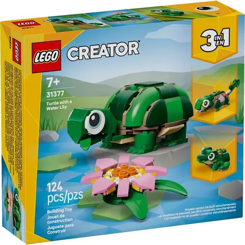 Schildkröte mit Seerose Lego-Set – Bild 4