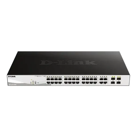 D-LINK DGS-1210-28MP/E – Schwarz – Bild 2