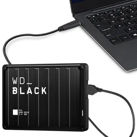 WD_BLACK™ P10 Game Drive - 4 TB schwarz – Bild 3