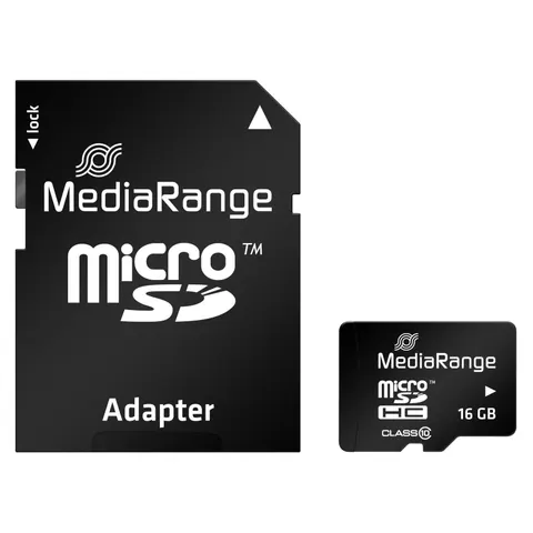 MEDIARANGE MicroSD-Card Class 10, 16 GB – Bild 2
