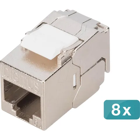 Digitus RJ45-Einbaumodul Keystone CAT 6a 1 St. – Bild 2