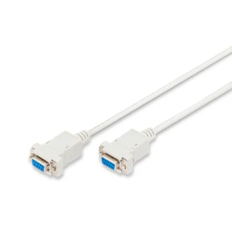DIGITUS Null-Modem Anschlusskabel, 9-Pol Sub-D, 3,0 m – Bild 2