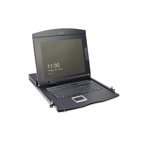 DIGITUS 19, Modulare Konsole mit KVM-Switch, 1-Port – Bild 2