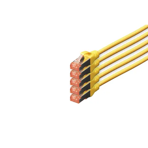 Digitus CAT 6 S/FTP Patchkabel, 5 Stück – DK1644100Y5 – Bild 2