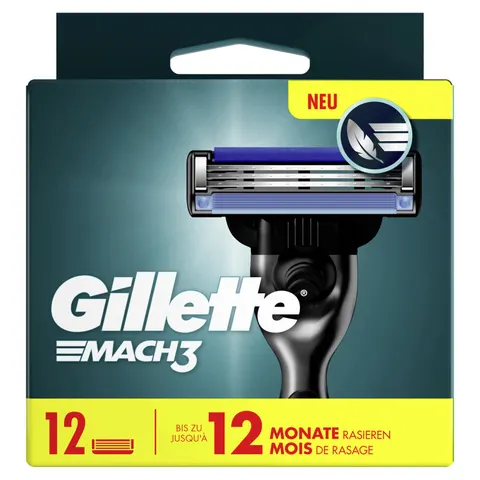 Gillette Rasierklingen Mach3 12 St. – Bild 2