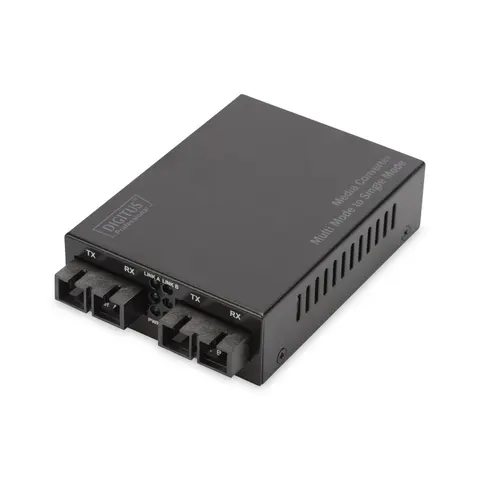 Digitus Fast Ethernet Multimode/Singlemode Medienkonverter SC/SC – Bild 2