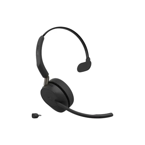 Jabra Evolve3 65 Mono, LINK 390c, MS – Schwarz – Bild 2