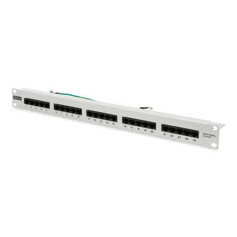 Digitus 25-KR/G ISDN Patchpanel – Bild 3