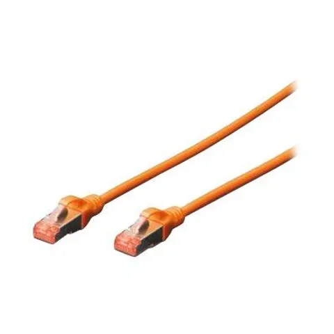 DIGITUS Patchkabel, Kat. 6, S/FTP, 0,5 m, orange – Bild 3