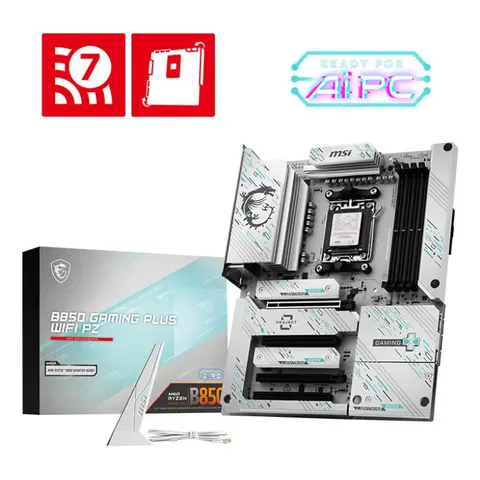 MSI B850 Gaming Plus Wifi PZ – Schwarz – Bild 4