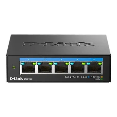 D-Link DMS-105/E DMS-105/E Ethernet Switch 5 Port – Nicht spezifiziert – Bild 2