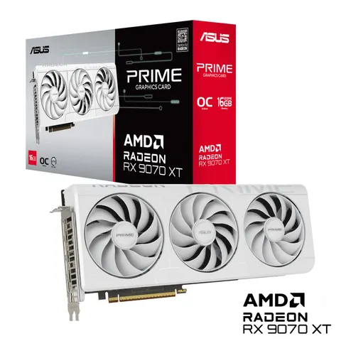 ASUS Prime -RX9070XT-O16G-WHITE – Bild 3