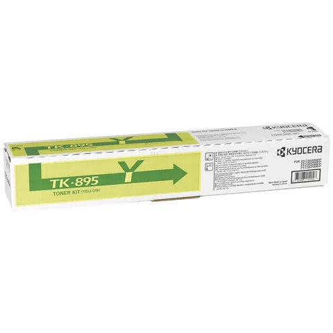 KYOCERA TK-895Y Toner gelb – Bild 3