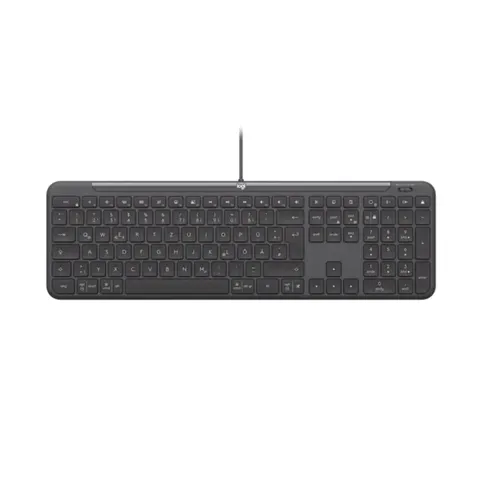 Logitech USB Keyboard K620 Slim graphite – Schwarz – Bild 2