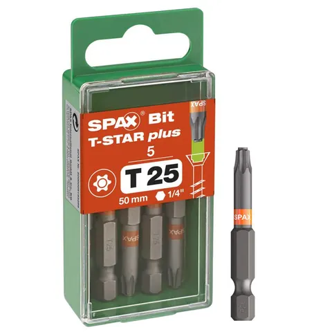 SPAX Bits T25 T-STAR Plus, 5St. – Bild 2