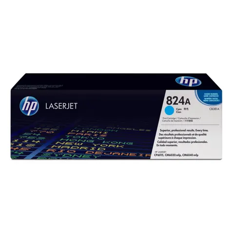 HP 824A (CB381A) - Cyan - Toner – Bild 2