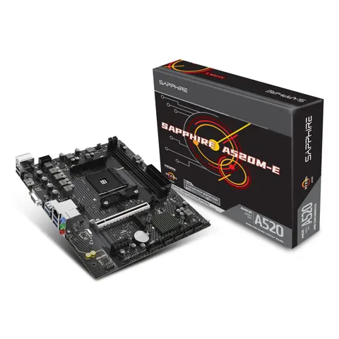 Sapphire MB A520M-E AMD,AM4,DDR5,MATX – Bild 3