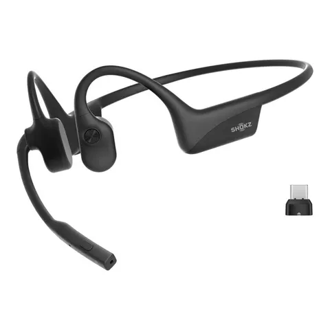 SHOKZ OpenComm2 UC Stereo-Bluetooth Knochenschall-Headset – Bild 2