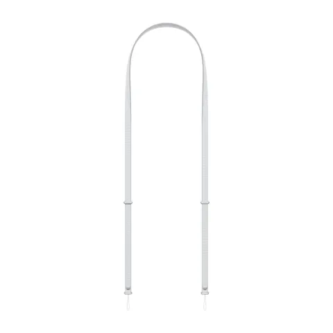 Apple Crossbody Band, Hellgrau – Bild 2