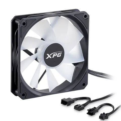 ADATA XPG Lüfter Vento Reverse 120mm ARGB PWM schwarz – Bild 3