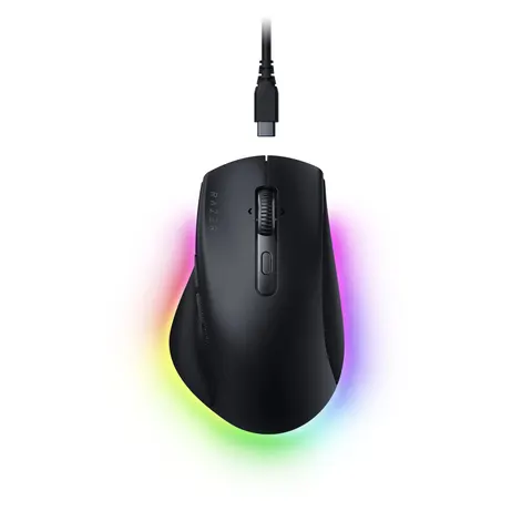 Razer Pro Click V2 Maus Universal rechts Wireless + USB Type-C + USB Type-A – Bild 3