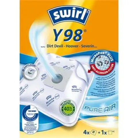 swirl® MicroPor® Plus Staubsaugerbeutel, Y 98 – Bild 2