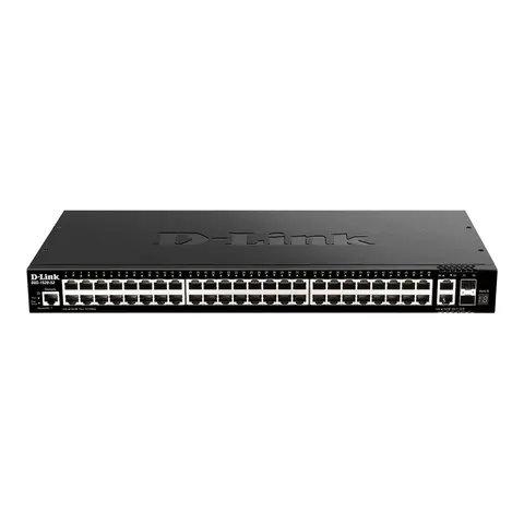 D-Link DGS-1520-52/E, 52-Port Smart Managed Gigabit Stack Switch – Schwarz – Bild 3