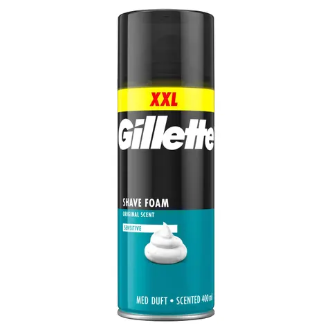 Gillette SENSITIVE Rasierschaum 400,0 ml – Bild 2