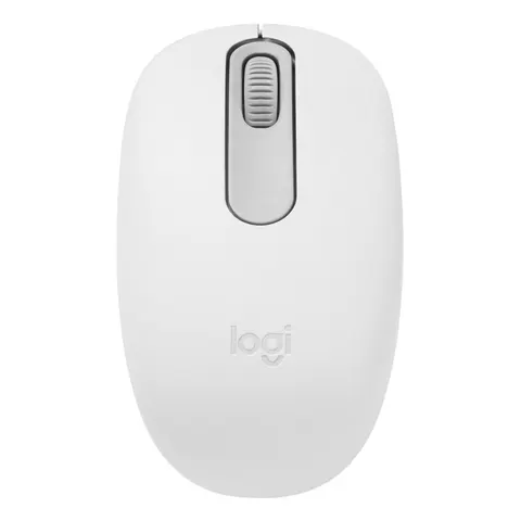 Logitech M196 Maus, weiß – Bild 2