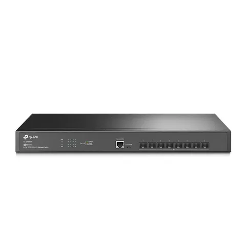 TP-Link Omada SX3008F network switch – Schwarz – Bild 2