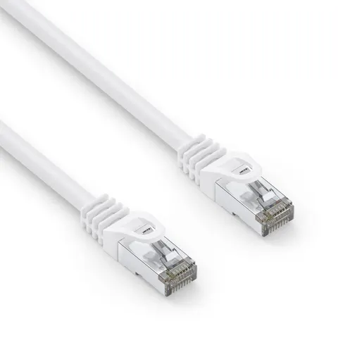 PureLink CAT 6A Patchkabel. S/FTP - weiß - 0,25m – Bild 2