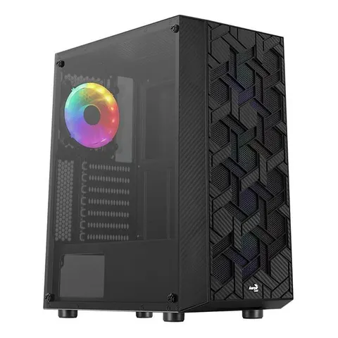 AeroCool PC Gehäuse Hive FRGB Mid-Tower Schwarz – Bild 2