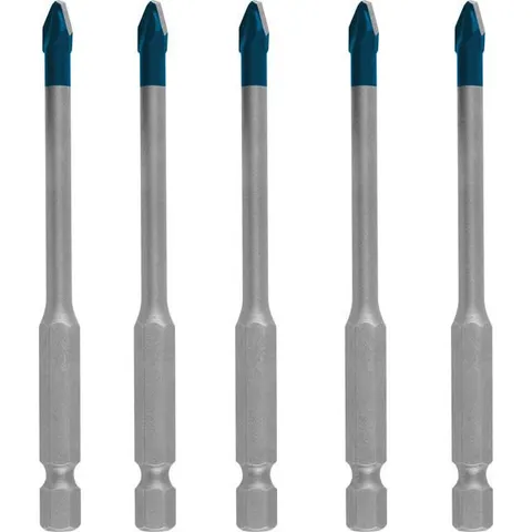 BOSCH Fliesenbohrer-Set EXPERT HEX-9 MultiConstruction 5-teilig – Bild 2