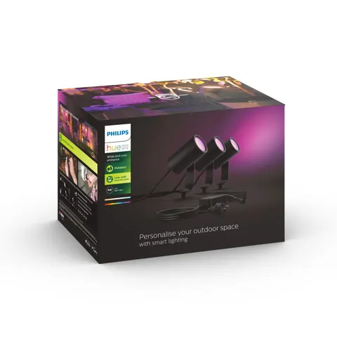 Philips Hue Lily 3-er Pack black – Bild 3