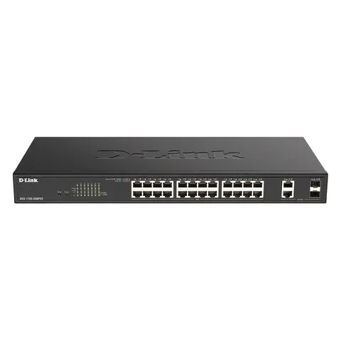 D-LINK DGS-1100-26MPV2/E – Schwarz – Bild 3