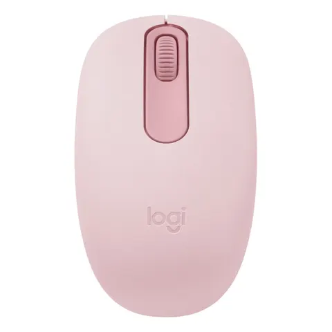 Logitech M196 Maus, rosa – Bild 2