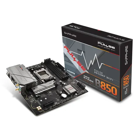 Sapphire Pulse B850M Wifi – Schwarz – Bild 3