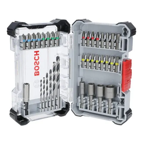 BOSCH Bohrer- und Bit-Set Extra Hard & Metal 35-teilig – Bild 2
