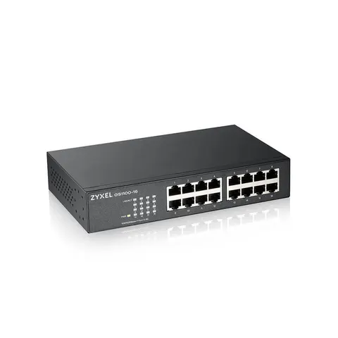 Zyxel GS1100-16 V4 Switch – Schwarz – Bild 3