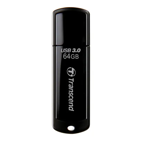 TRANSCEND JetFlash 700 64GB USB 3.0 – Schwarz – Bild 2
