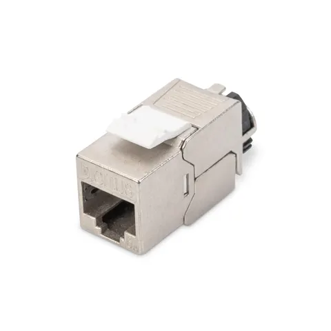 DIGITUS Keystone Modul Kat. 6A, geschirmt, grau – Bild 3