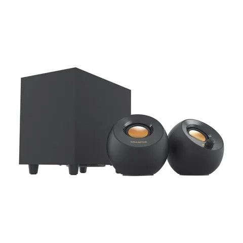Creative Aktivbox Pebble Plus 2.1 Schwarz – Bild 2