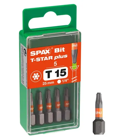 SPAX Bit T15 T-STAR Plus, 5St. – Bild 2