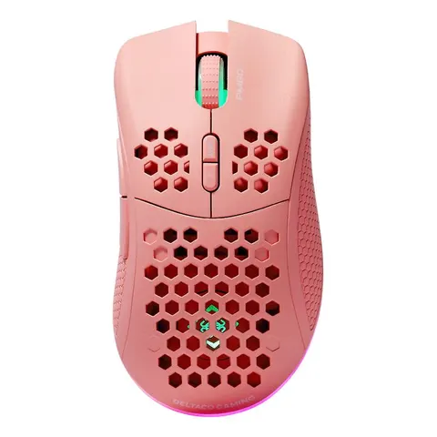 Deltaco PM80 Gaming Maus, Pink – Bild 2