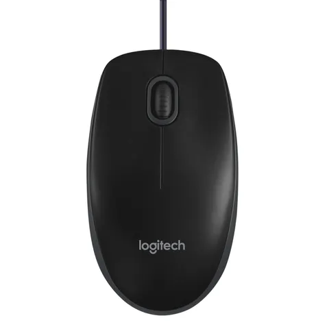 Logitech B100 mouse – Schwarz – Bild 3