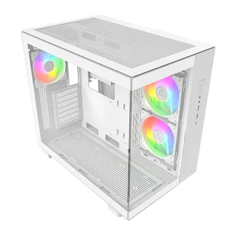 Montech PC Gehäuse King 65 Pro Mid-Tower Weiß – Bild 2