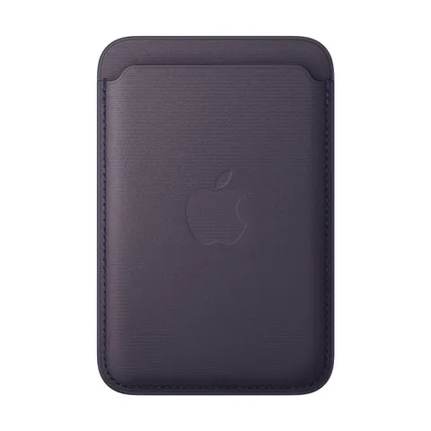 Apple iPhone Feingewebe Wallet mit MagSafe (mitternachtsviolett) – Bild 3